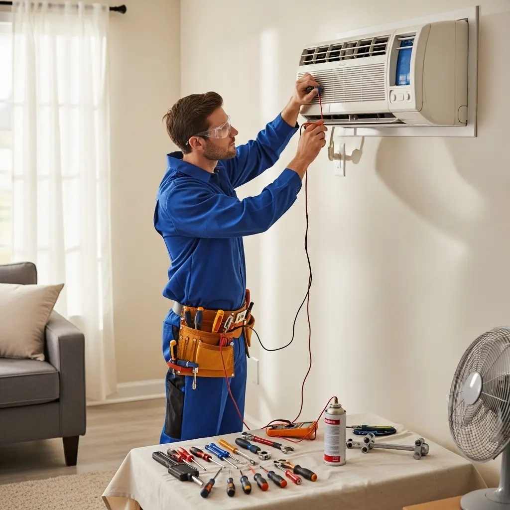 Çubuk Fondital Fondital klima gaz dolumu ve bakım – Enerji verimliliği artırıldı. - Teknik servis örneği